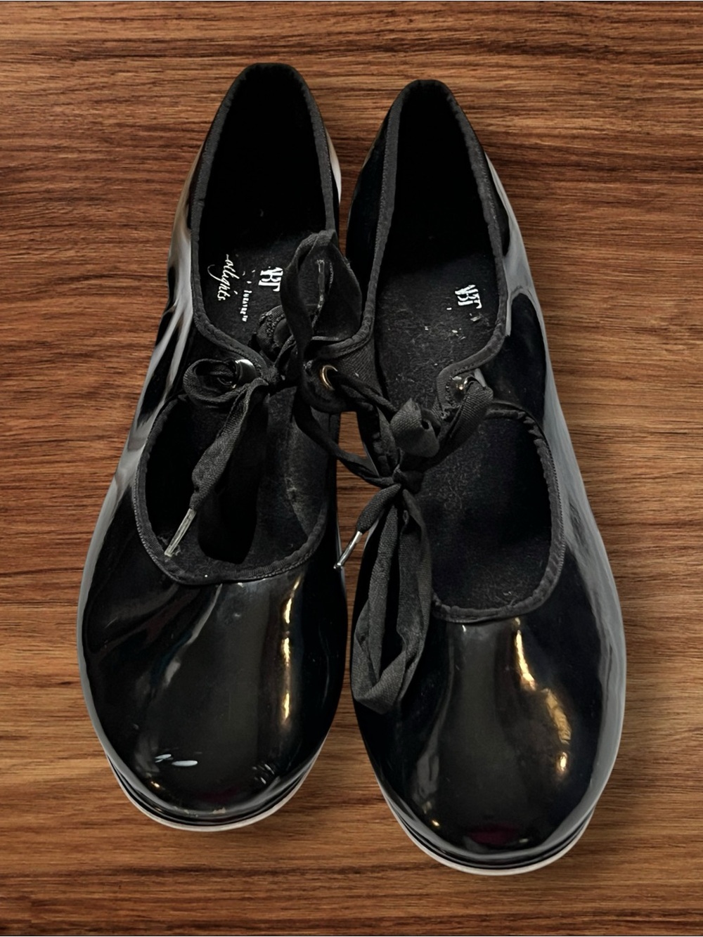 ABT American Ballet Theatre Black Tap Dance Shoes Women’s Size 9